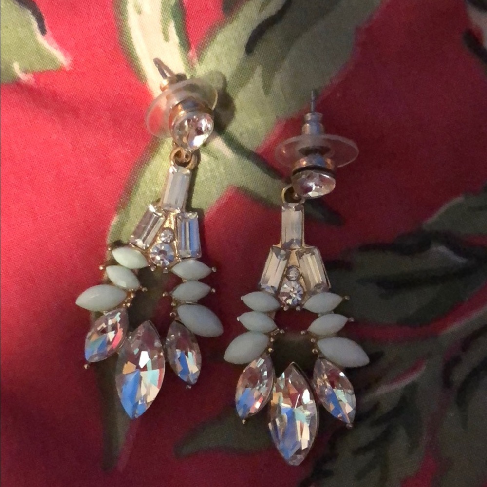 Cute jeweled earrings